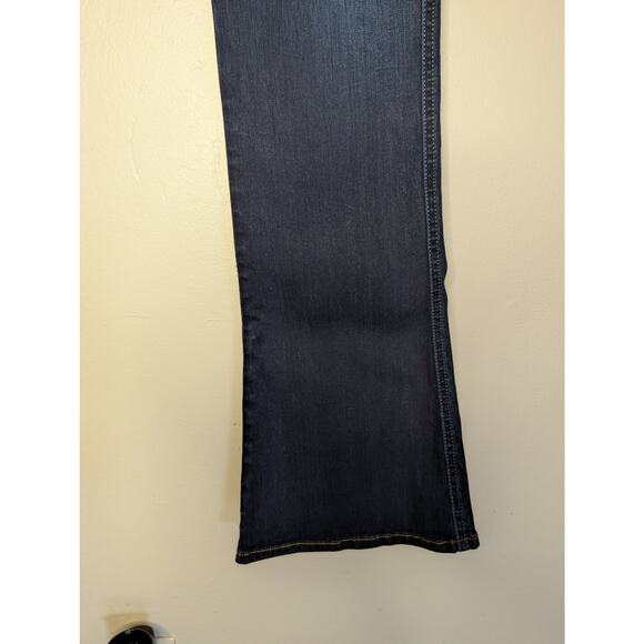 7 For All Mankind Women Jeans, "Kaylie" Dark Wash Bootcut Jeans, Sz 27 - Picture 8 of 11